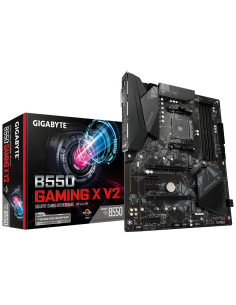 Дънна платка GIGABYTE B550 GAMING X V2 Socket AM4, 4 x DDR4, RGB Fusion, V2 (rev. 1.0)