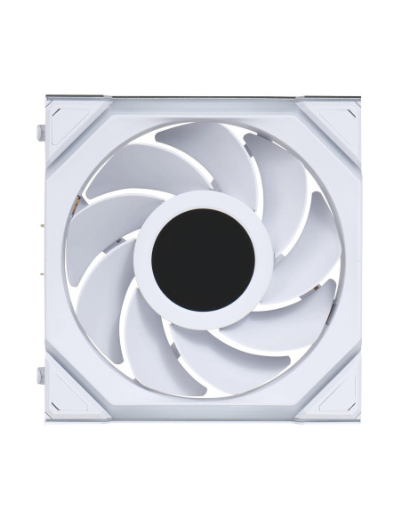 Вентилатор Lian Li UNI FAN SL Wireless LCD Reverse Blade ARGB PWM - 120 mm Бял