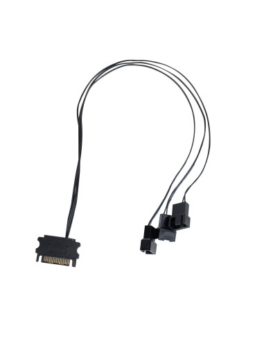 Вентилатори 3бр Lian Li UNI FAN SL Wireless LCD ARGB PWM - 120 mm Черен