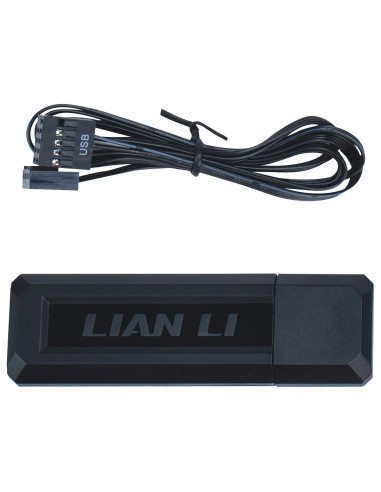 Вентилатори 3бр Lian Li UNI FAN SL Wireless LCD ARGB PWM - 120 mm Черен