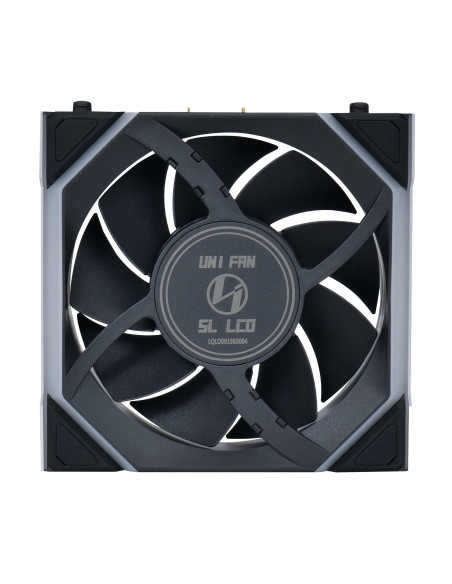 Вентилатори 3бр Lian Li UNI FAN SL Wireless LCD ARGB PWM - 120 mm Черен