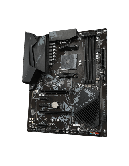 Дънна платка GIGABYTE B550 GAMING X V2 Socket AM4, 4 x DDR4, RGB Fusion, V2 (rev. 1.0)