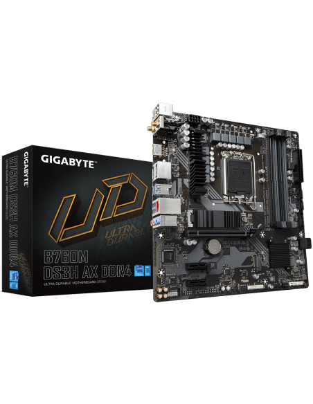 Дънна платка GIGABYTE B760M DS3H AX, socket 1700