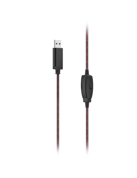 HAMA Слушалки с микрофон HS-USB400 V2, черно