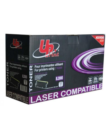 Тонер касета UPRINT TN350/TN2000/2005/TN2025, BROTHER, Черен