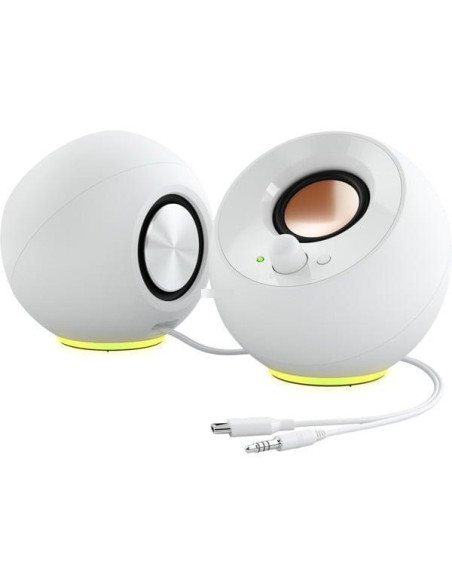 Озвучителна система Creative Pebble SE , 4.4W RMS, жак, USB,бял