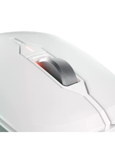 CHERRY Stream ергономична безшумна мишка Comfort, 6 бут, 4000dpi, бяла