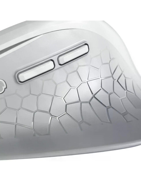 CHERRY Stream ергономична безшумна мишка Comfort, 6 бут, 4000dpi, бяла