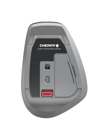 CHERRY Stream ергономична безшумна мишка Comfort, 6 бут, 4000dpi, черна
