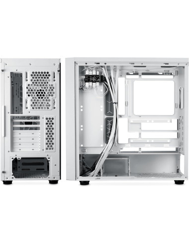 Кутия CoolerMaster MasterBox 600 - White ARGB