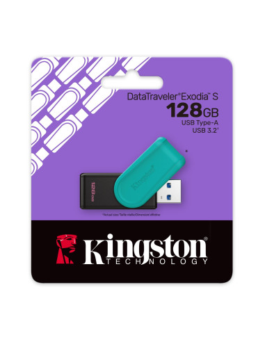 USB памет KINGSTON DataTraveler Exodia S 128GB