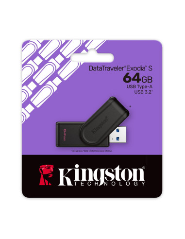 USB памет KINGSTON DataTraveler Exodia S 64GB