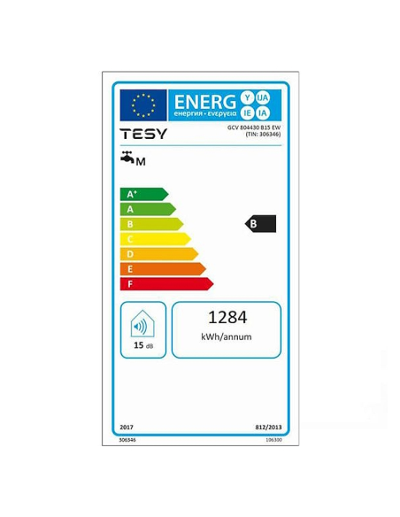 Електрически бойлер TESY BiLight Cloud 80л. 3000W, вертикален, WiFi