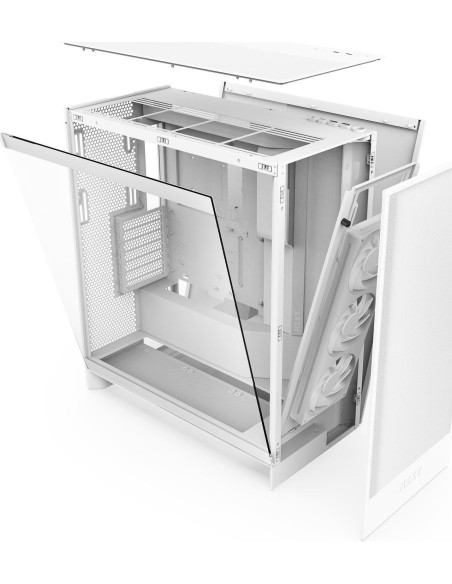 Кутия NZXT H7 Flow RGB 2024 Edition - White