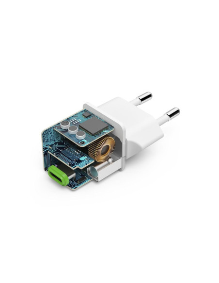 Мрежово супер мини-зарядно, USB-C, 20W, 201980