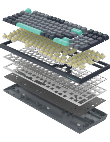 A4tech Fstyler FGS300 Panda Rock Механична TKL кирилизирана