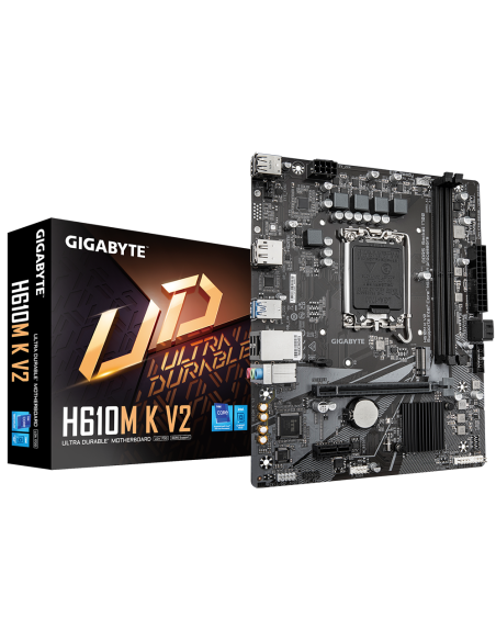 Дънна платка GIGABYTE H610M K V2 DDR5, socket 1700, Micro ATX