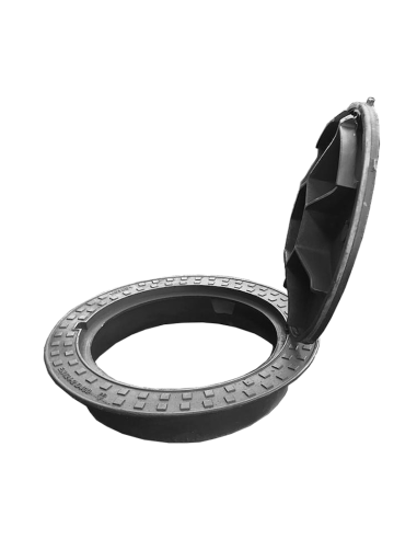 Чугунен капак Ф600 D400 H170 самонивелиращ