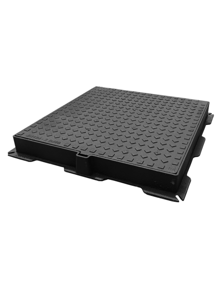 Чугунен капак 600x600 D400 /P/ H75