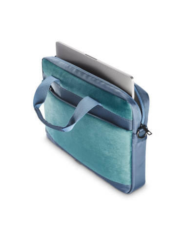 HAMA Чанта за лаптоп -quot,Velvet-quot, от 34 - 36 см (13.3-quot, - 14.1-quot,), синьо