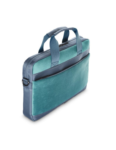 HAMA Чанта за лаптоп -quot,Velvet-quot,, от 40 - 41 см (15.6-quot, - 16.2-quot,), синьо