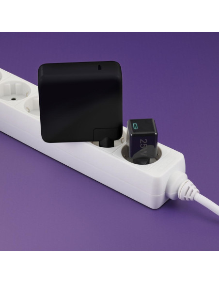 HAMA Бързо мини зарядно 220V, USB-C, PD/Qualcomm, 25 W, черен