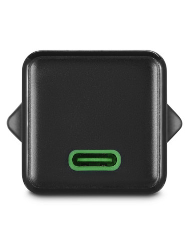 HAMA Бързо мини зарядно 220V, USB-C, PD/Qualcomm, 25 W, черен