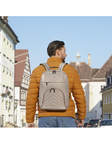 HAMA Раница за лаптоп -quot,Premium Lightweight-quot,, до 41 см (16,2-quot,), бежов