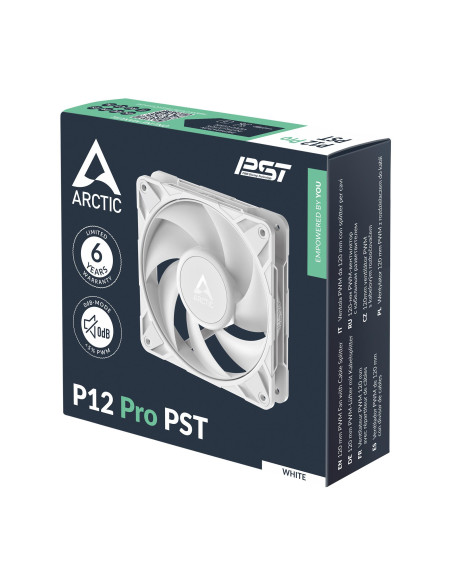 Вентилатор ARCTIC P12 Pro PST White - 120mm PWM