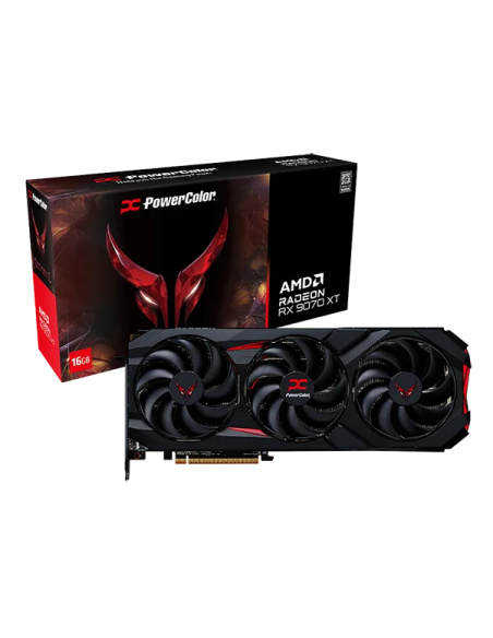 Видео карта PowerColor Radeon RX 9070 XT Red Devil 16GB GDDR6