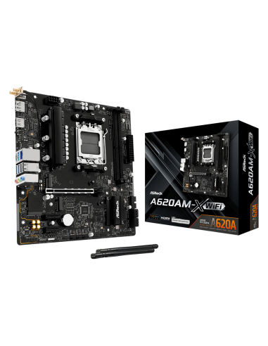 Дънна платка ASRock A620AM-X WIFI, AM5
