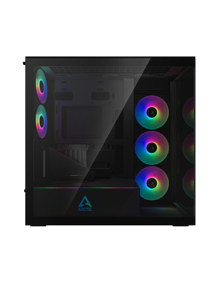 Кутия за компютър Arctic Xtender VG Mirror - Black Mid-Tower