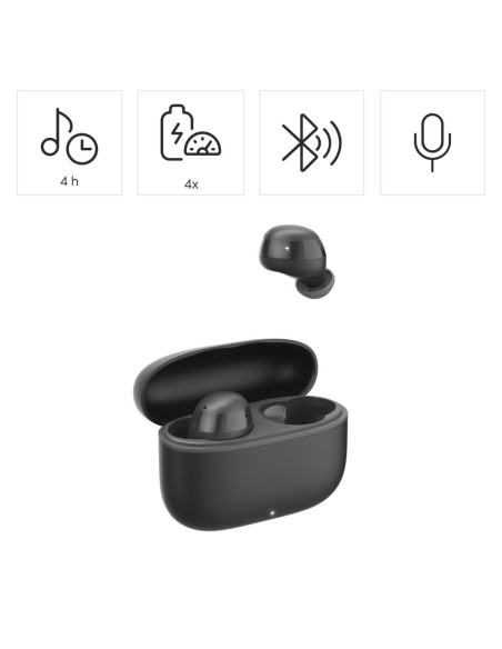 HAMA Блутут слушалки -quot,Freedom Buddy II-quot,, True Wireless, Черен