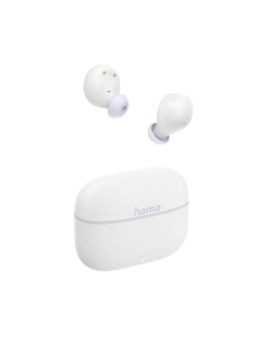 HAMA Блутут слушалки -quot,Freedom Buddy II-quot,, True Wireless, Бял