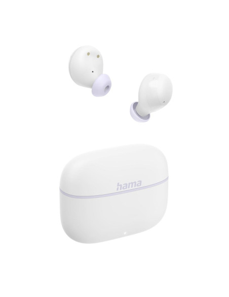 HAMA Блутут слушалки -quot,Freedom Buddy II-quot,, True Wireless, Бял