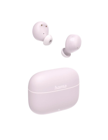 HAMA Блутут слушалки -quot,Freedom Buddy II-quot,, True Wireless, Розов