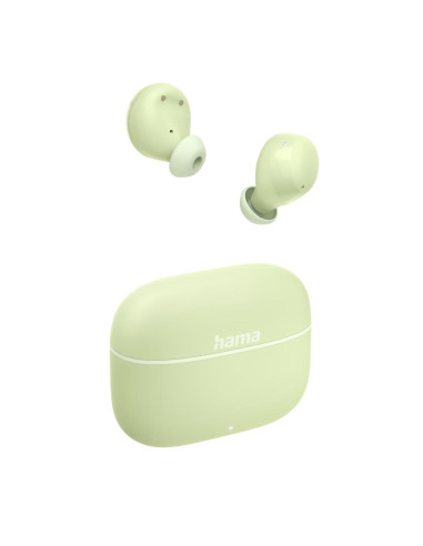 HAMA Блутут слушалки -quot,Freedom Buddy II-quot,, True Wireless, Зелен