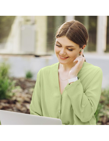 HAMA Блутут слушалки -quot,Freedom Buddy II-quot,, True Wireless, Зелен