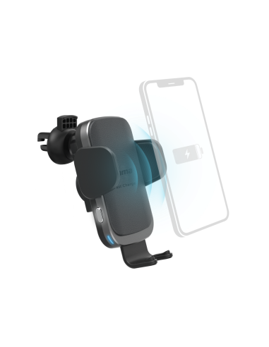 Безжично зарядно и стойка за кола HAMA FC10 Motion, 10W, Qi, Черен