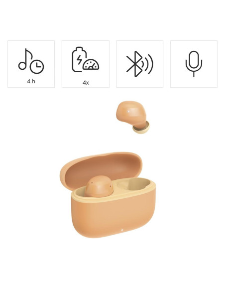 HAMA Блутут слушалки -quot,Freedom Buddy II-quot,, True Wireless, Оранжев