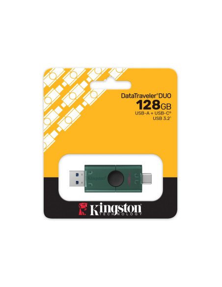 USB памет KINGSTON DataTraveler Duo G2, 128GB USB-C + USB-A 3.2 Gen 1