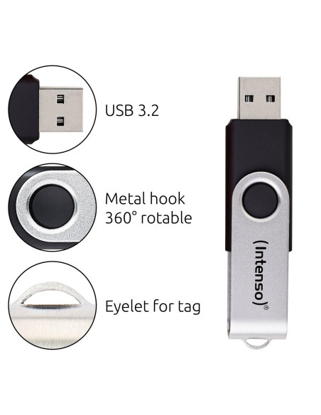 Intenso USB Flash Drive 3.2 32GB Office Line