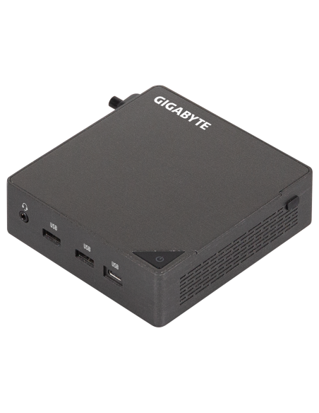 Мини компютър Gigabyte BRIX BRU5-225H, Intel Core Ultra 5 225H, 2 x SO-DIMM DDR5, 2 x M.2 SSD, Wi-Fi 7 + BT 5.4