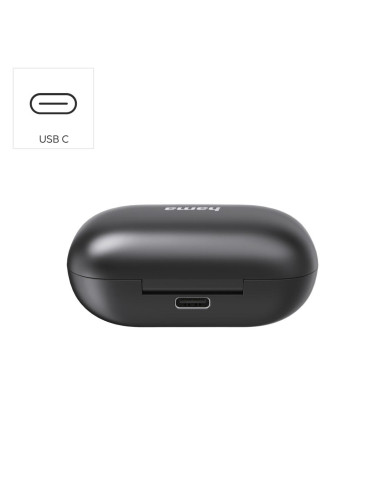 Hama Блутут слушалки -ldquo,Spirit Chop II-rdquo,, TWS, in-Ear, черни