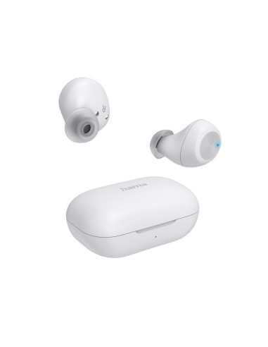 Hama Блутут слушалки -ldquo,Spirit Chop II-rdquo,, TWS, in-Ear, бяло