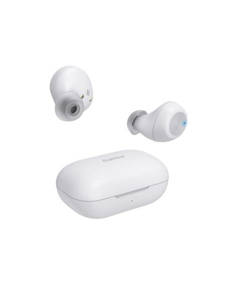 Hama Блутут слушалки -ldquo,Spirit Chop II-rdquo,, TWS, in-Ear, бяло