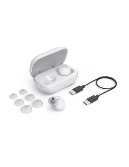 Hama Блутут слушалки -ldquo,Spirit Chop II-rdquo,, TWS, in-Ear, бяло