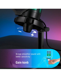 Настолен микрофон FIFINE A6NEO RGB - Black 2