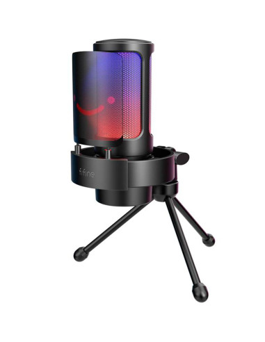 Настолен микрофон FIFINE A8V RGB - Black