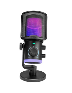 Настолен микрофон FIFINE AM6 RGB - Black